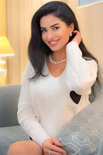 Slavic women oksana from brody with Black hair age 43