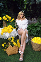 Jolie fille ukrainienne anna de kharkiv avec Blond cheveux, âge 41 photo-66