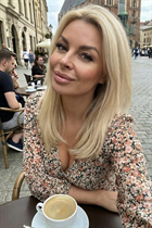 krakow bride natalia with Blonde hair age 50 photo-13