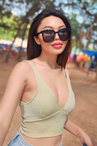 Girl from bangkok matthana with Black hair age 33 photo-1