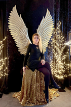 Dame d'Ukraine kateryna de kyiv avec Blond cheveux, âge 43 photo-12