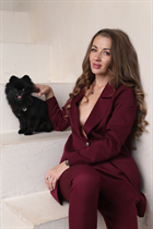 Mariée ukrainienne célibataire anastasia de kyiv avec Chatain clairs cheveux, âge 33 photo-6