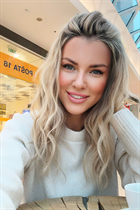 Femme parfaite iryna de bratislava avec Blond cheveux, âge 47 photo-6