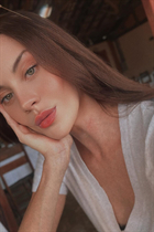 Single brazilian woman amanda from pitangui with Light Brown hair 30 years old photo-1