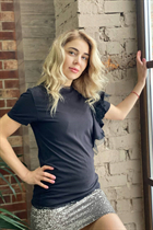 Bride from kiev irina with Blonde hair age 43 photo-38