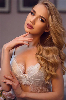 Ukraine beauty girl anastasiya from odessa with Blonde hair age 25