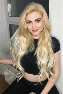 Ukrainian beauty hanna from kiev with Blonde hair age 35