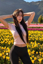 calgary bride angelina with Dark Brown hair age 23 photo-2