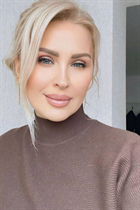 Ukrainian girl model eva from lviv with Blonde hair age 50 photo-1