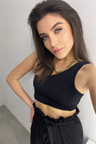 Fille célibataire ukrainienne julia de kiev avec Brunette cheveux, âge 28 photo-1