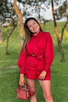 Wife from Ukraine evgheniia from los angeles with Dark Brown hair age 30 photo-2