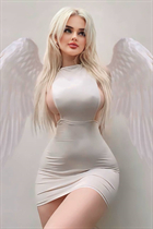 Ukrainian mail order bride oksana from kiev with Blonde hair age 21 photo-1