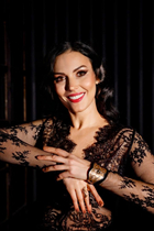 Ukrainian wife yulia from krivoy rog with Black hair age 50 photo-24