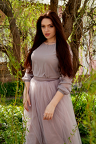 Slavic women elizaveta from kharkiv with Dark Brown hair age 44 photo-7