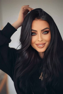 Bride from burnley ekaterina with Black hair age 24