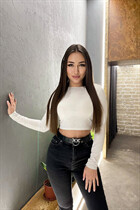 Lady from Ukraine karina from cherkassy with Dark Brown hair age 24 photo-3