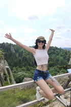 Superbe mariée ukrainienne leah de kremenchuk avec Noirs cheveux, âge 21 photo-2