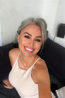 Pretty girl monica from krakow with Blonde hair age 49