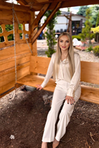 Femme allemande elena de osnabruck avec Blond cheveux 31 ans photo-1