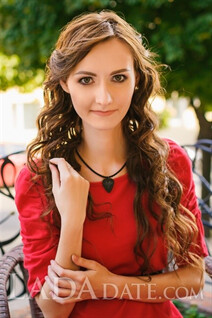Ukraine girl model kseniya from zaporozhye with Dark Brown hair age 27
