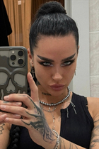Jolie fille alexandra de astana avec Noirs cheveux, âge 29 photo-6