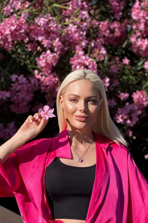 Femme parfaite filippa-maria de stockholm avec Blond cheveux, âge 25
