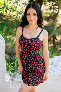 Ukraine girl hot daria from nikolaev with Black hair age 23