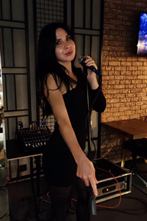 oslo bride olga with Black hair age 38