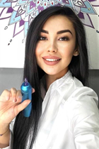 almaty bride anel with Dark Brown hair age 35 photo-8