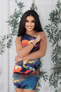 Ukraine pretty marina from kharkov with Black hair age 30