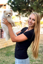 Femme célibataire russe anastasia de moscow avec Blond cheveux, âge 39 photo-2