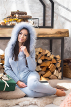 Pretty girl yana from barcelona with Black hair age 45 photo-19