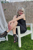 Slavic women marina from kiev with Blonde hair age 52 photo-13