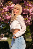 Femme ukrainienne yulia de kyiv avec Blond cheveux, âge 35 photo-28