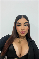 Fille brésilienne barbara de santos avec Brunette cheveux 22 ans photo-9