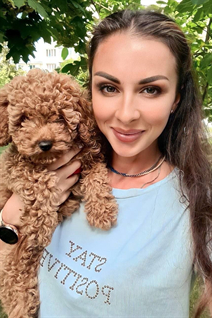 Superbe femme ukrainienne tatiana de kiev aux cheveux Brunette, age 40