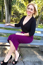 Femme ukrainienne en ligne alyona de nikolaev avec Blond cheveux, âge 44 photo-8