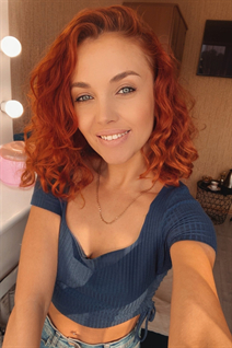 Girl from petropavlovsk maria with Auburn hair age 35