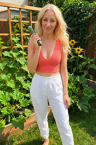 Beautiful czech woman oksana from prague with Blonde hair 41 years old photo-27