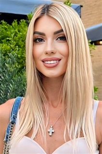 Bride from miami irina with Blonde hair age 39