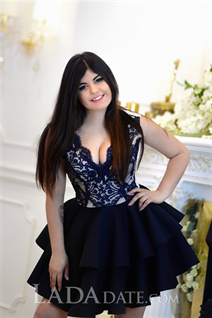 Ukraine women hot elvina from kharkov with Dark Brown hair age 30
