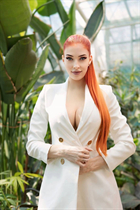 Hermosa mujer de Ucrania anastasiia de kiev con pelo Rojo y edad 26 photo-45