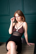 Belle mariée ukrainienne yaroslava de zaporozhye avec Chatain clairs cheveux, âge 23 photo-3