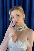 Ukrainian lady vladyslava from odessa with Blonde hair age 18 photo-2