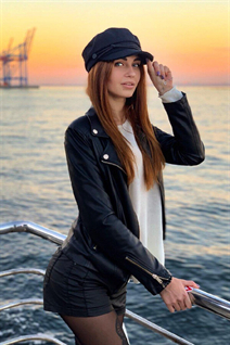 Ukraine woman marriage victoriia from odessa with Auburn hair age 27