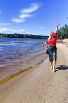 Hermosa chica ucraniana svetlana de kiev con pelo Rubio y edad 42 photo-23