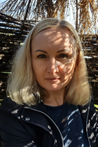 Mariée ukrainienne viktoria de kremenchug avec Brunette cheveux, âge 45 photo-5