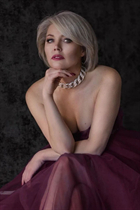 Slavic women marina from kiev with Blonde hair age 52 photo-9