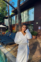 Mariée de madrid oksana avec Chatain clairs cheveux, âge 26 photo-11