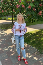 Belle femme allemande julia de bonn avec Blond cheveux 42 ans photo-46